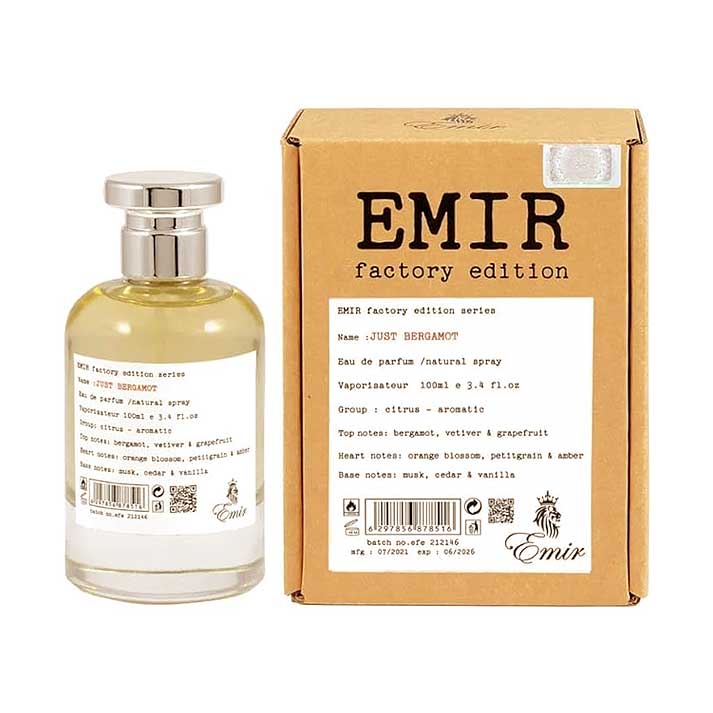 Emir Just Bergamot Edp