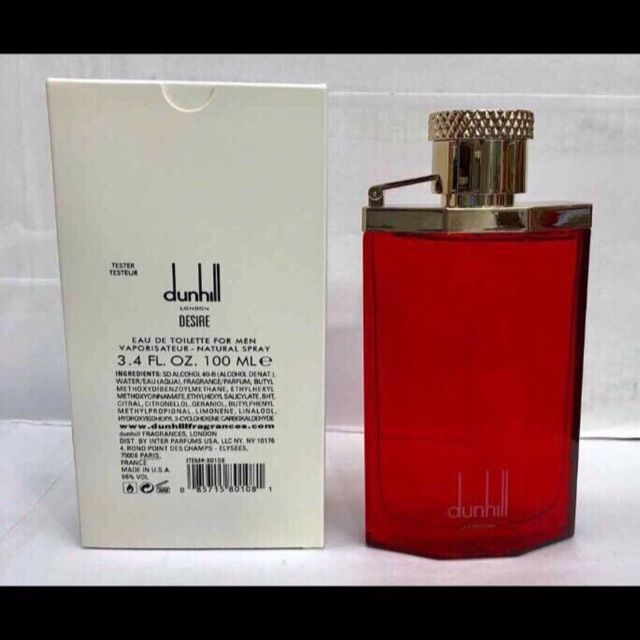 Dunhill desire red sale