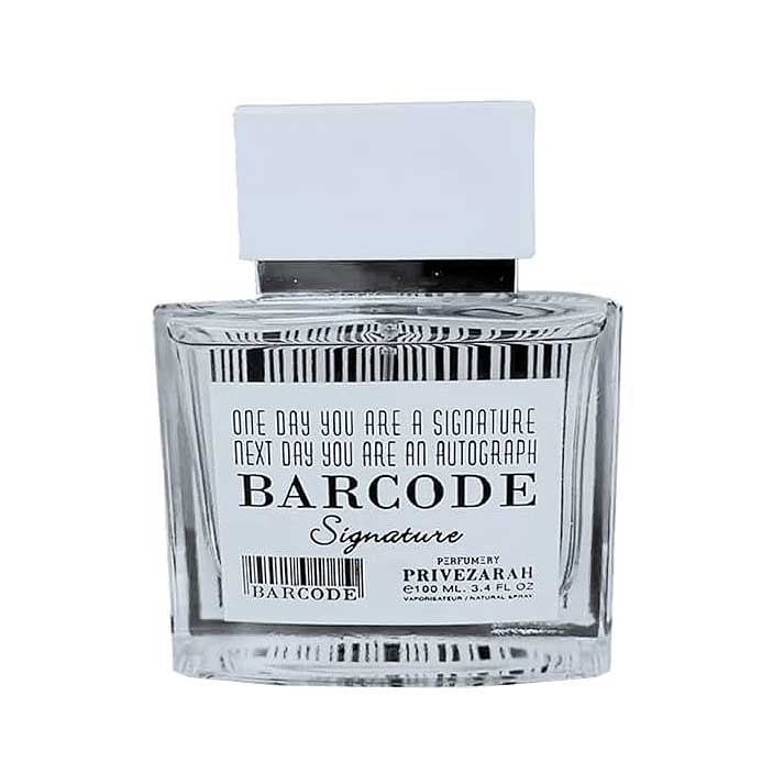 Paris Corner Prive Zarah Barcode Signature Eau De Parfum