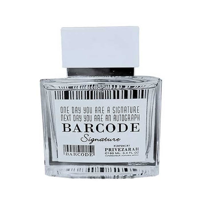 Paris Corner Prive Zarah Barcode Signature Eau De Parfum
