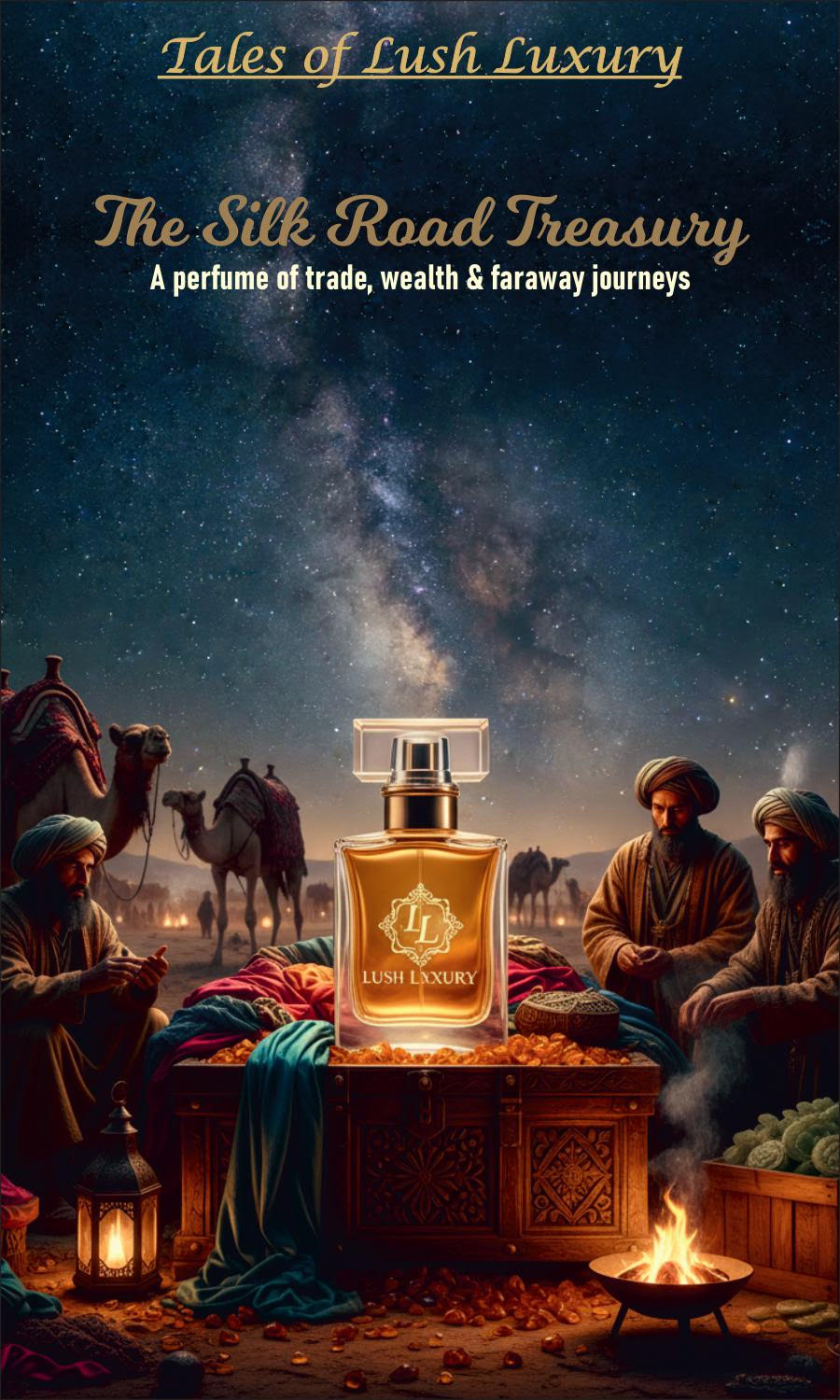The Silk Road Treasury Eau De Parfum Intense