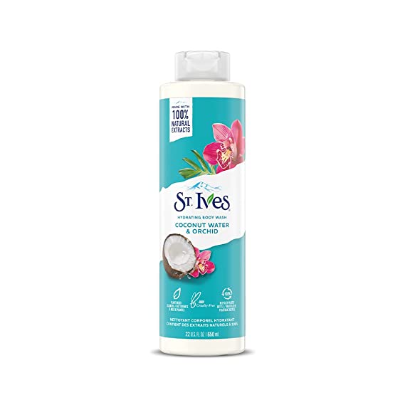 ST.IVES COCONUT WATER AND ORCHID 650 ML