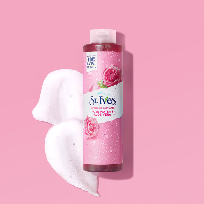 ST.IVES ROSE WATER AND ALEO VERA 650 ML